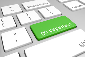 Go paperless