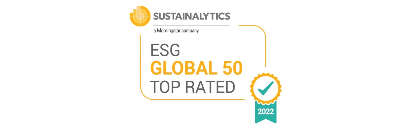 EUROFIMA was awarded by Sustainalytics as global Top 50, Regional and Industry top rated