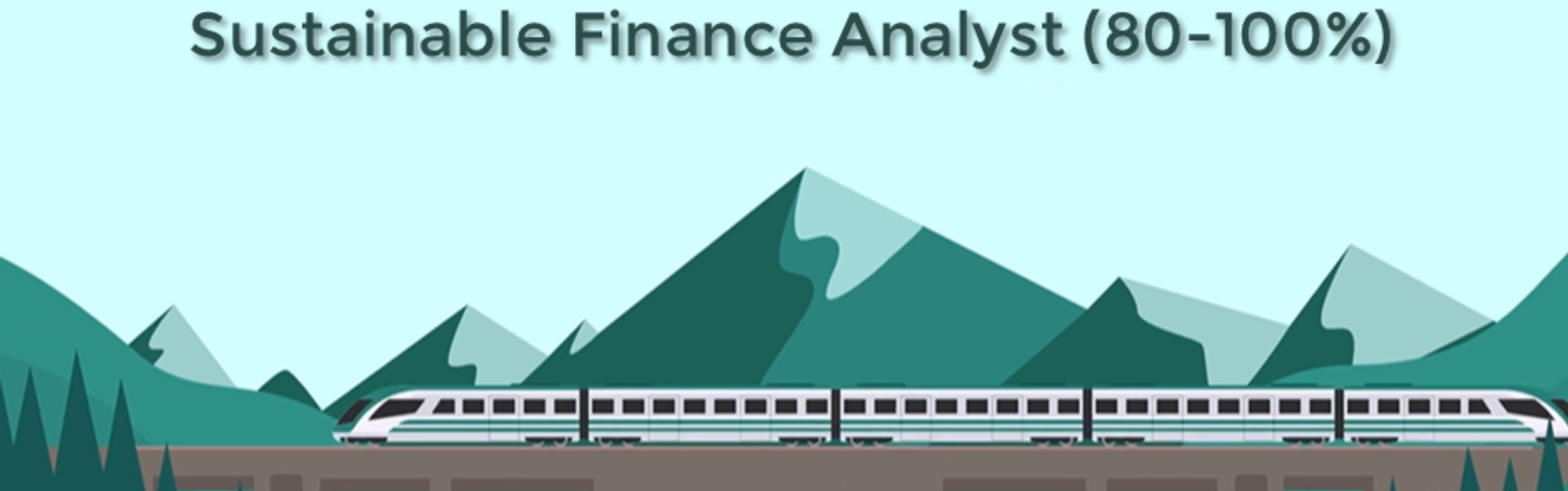 We are hiring - Sustainable Finance Analyst (80% - 100%)