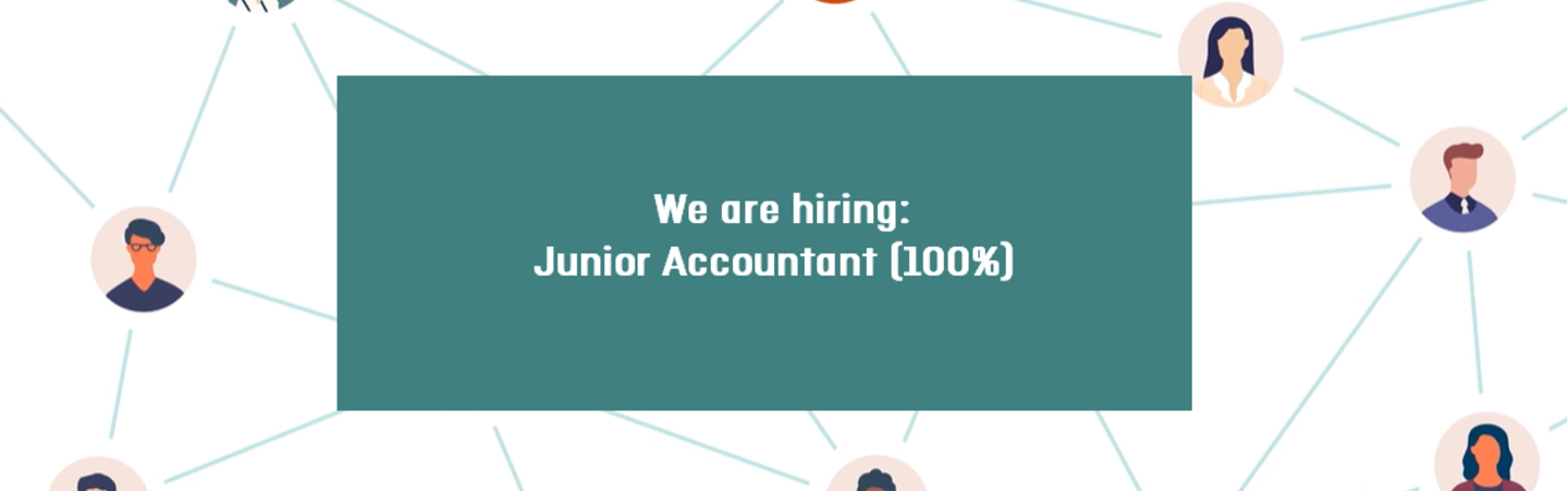 We are hiring - Junior Accountant
