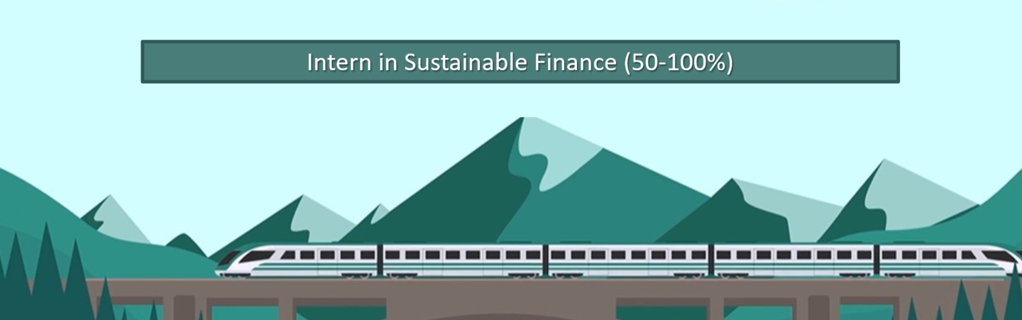 We are hiring - Intern in Sustainable Finance (50% - 100%)